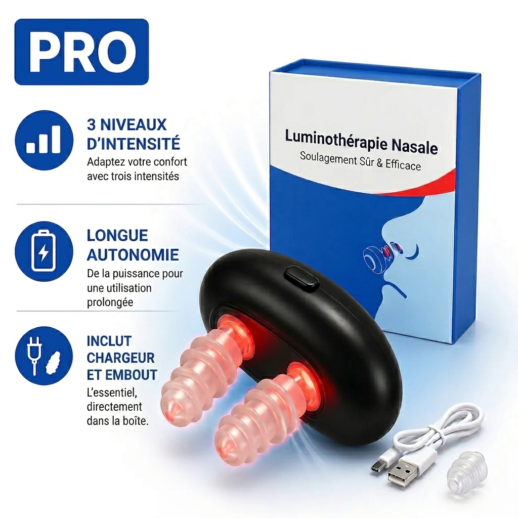 Nasozen™ Thérapie par Lumière Rouge