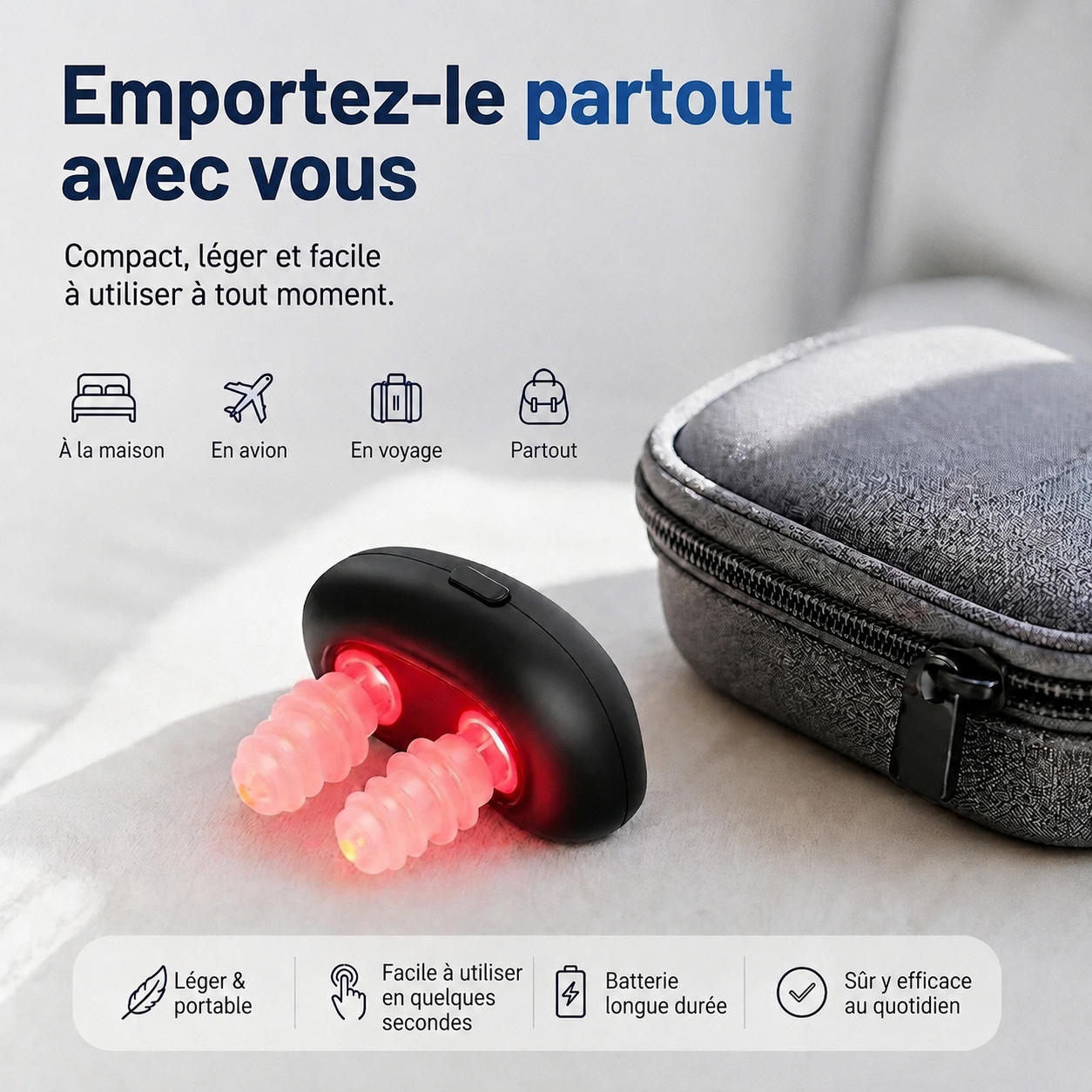 Nasozen™ Thérapie par Lumière Rouge